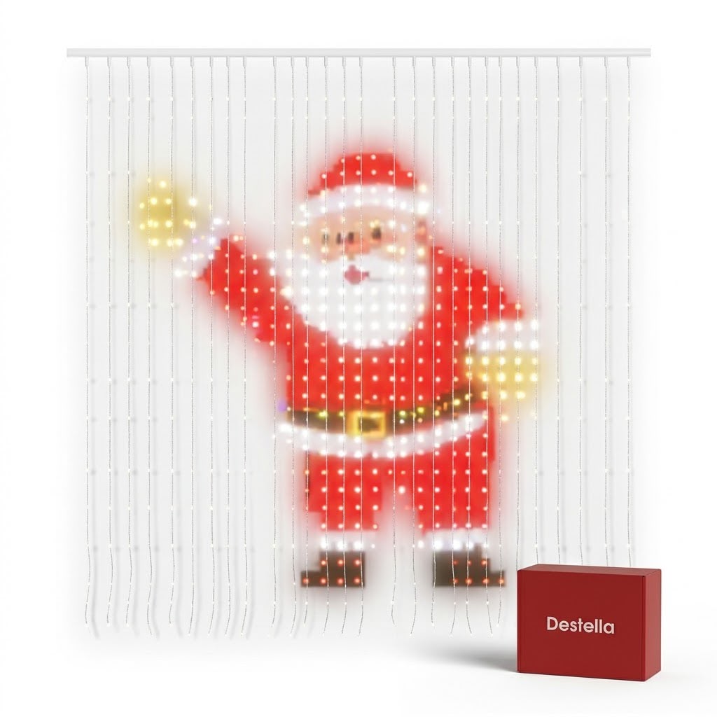 Smart LED Curtain Lights with App Designs