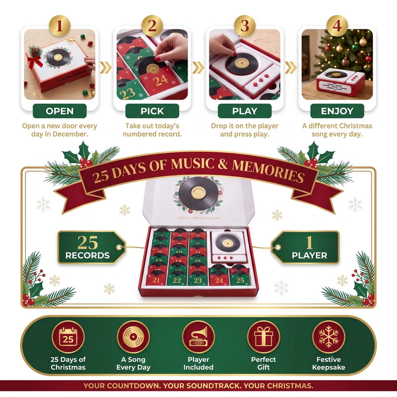 Christmas Vinyl Advent Calendar