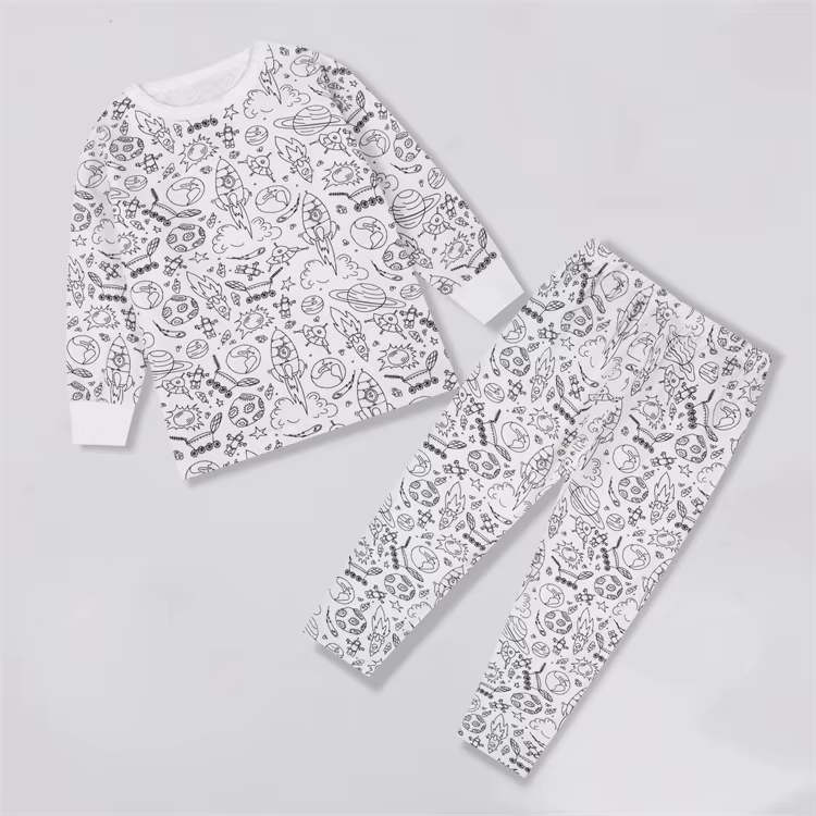 Color-In Kids Pajamas