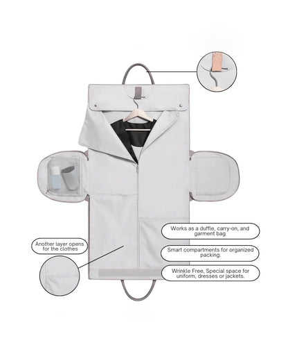 The Mega Bag carry-on garment duffel