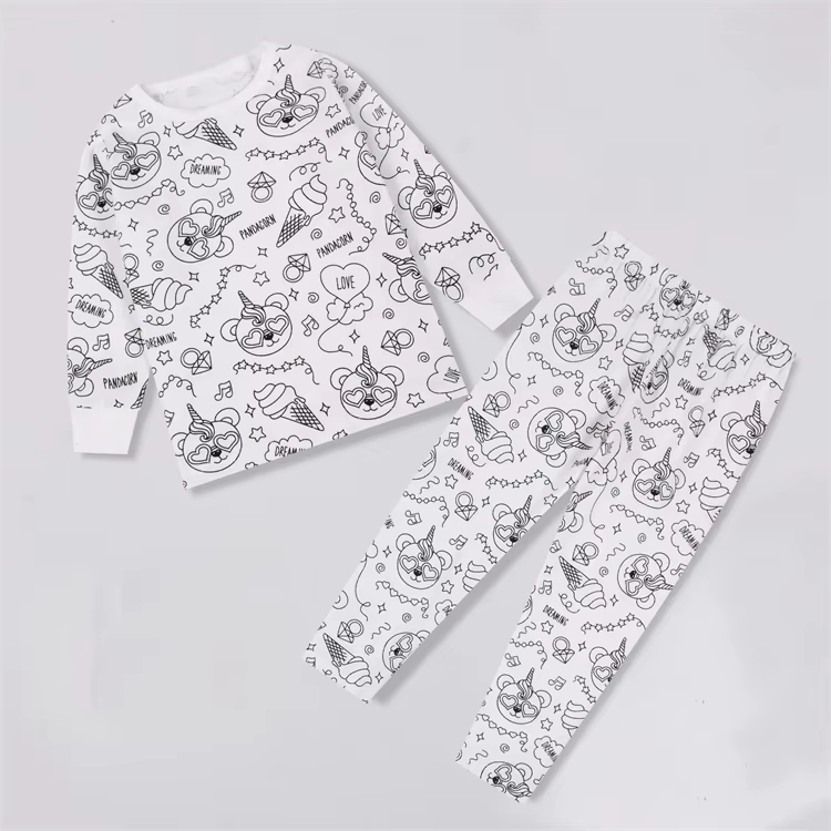 Color-In Kids Pajamas