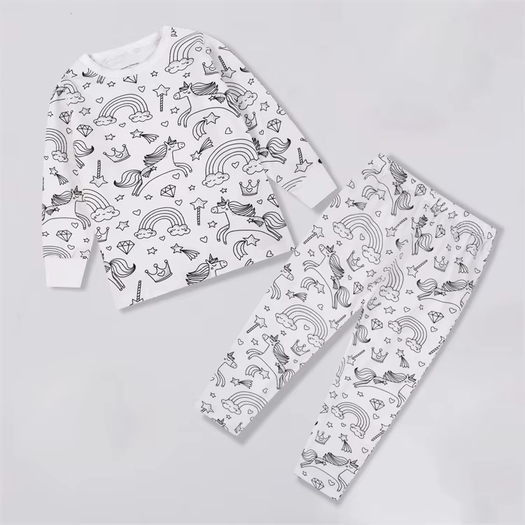 Color-In Kids Pajamas