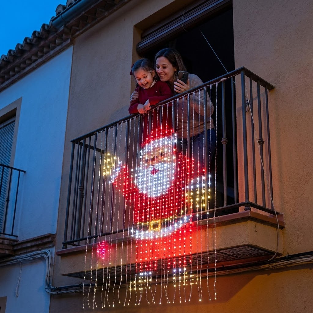 Smart LED Curtain Lights with App Designs