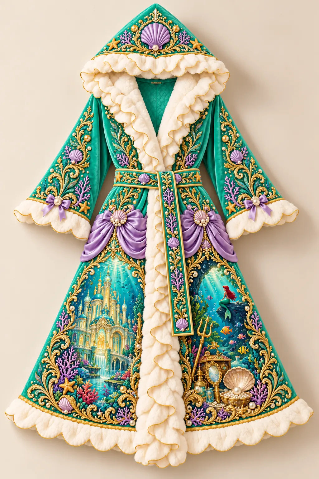 Princess Heated Robe - Ariel