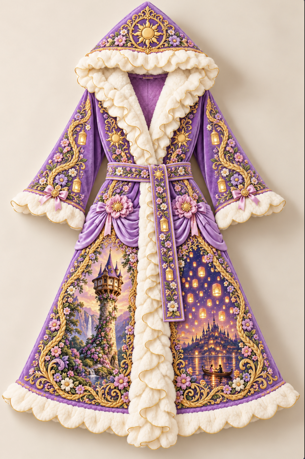 Princess Heated Robe - Rapunzel