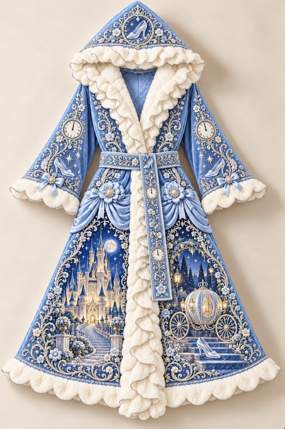 Princess Heated Robe - Cinderella