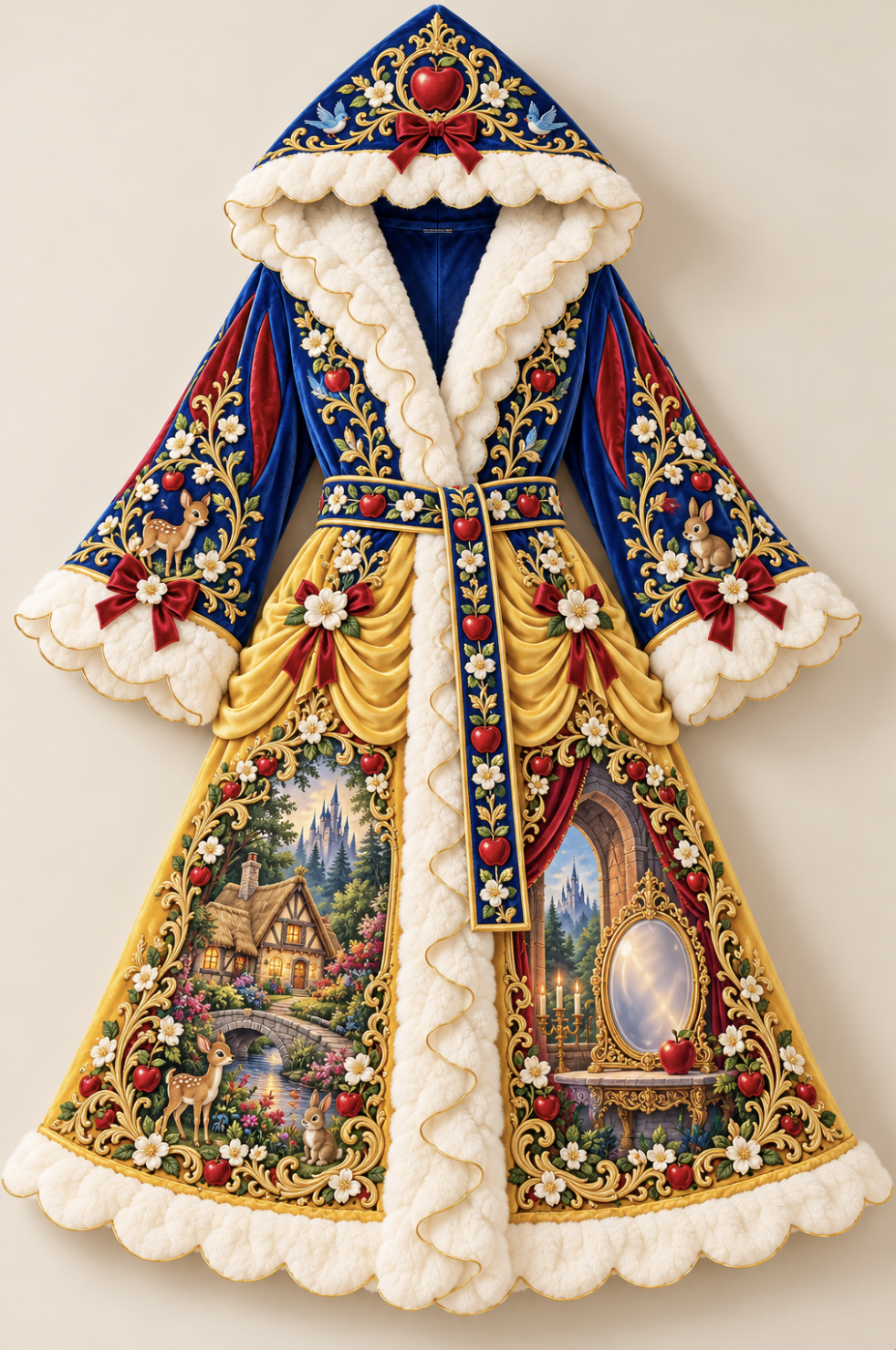 Princess Heated Robe - Snow White