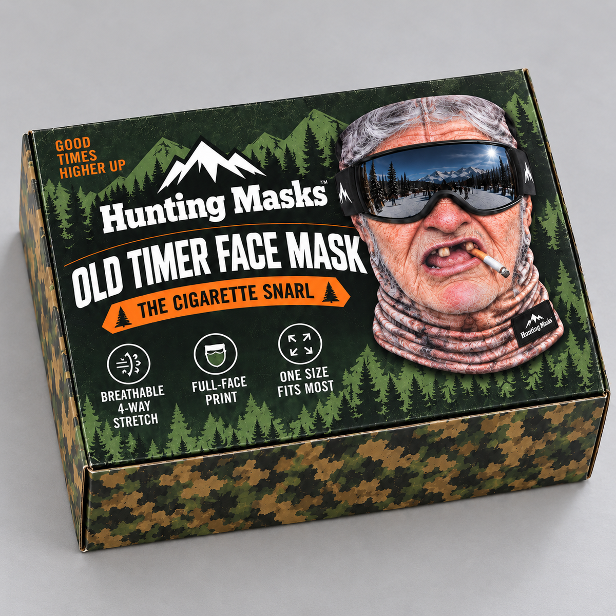 Old Timer Face Mask box – The Cigarette Snarl