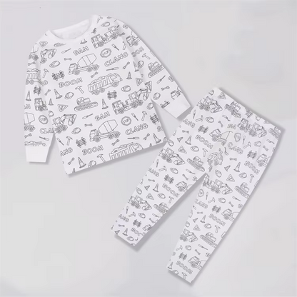 Color-In Kids Pajamas