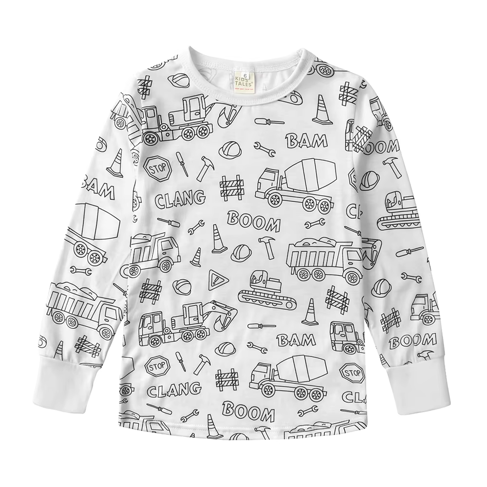 Color-In Kids Pajamas