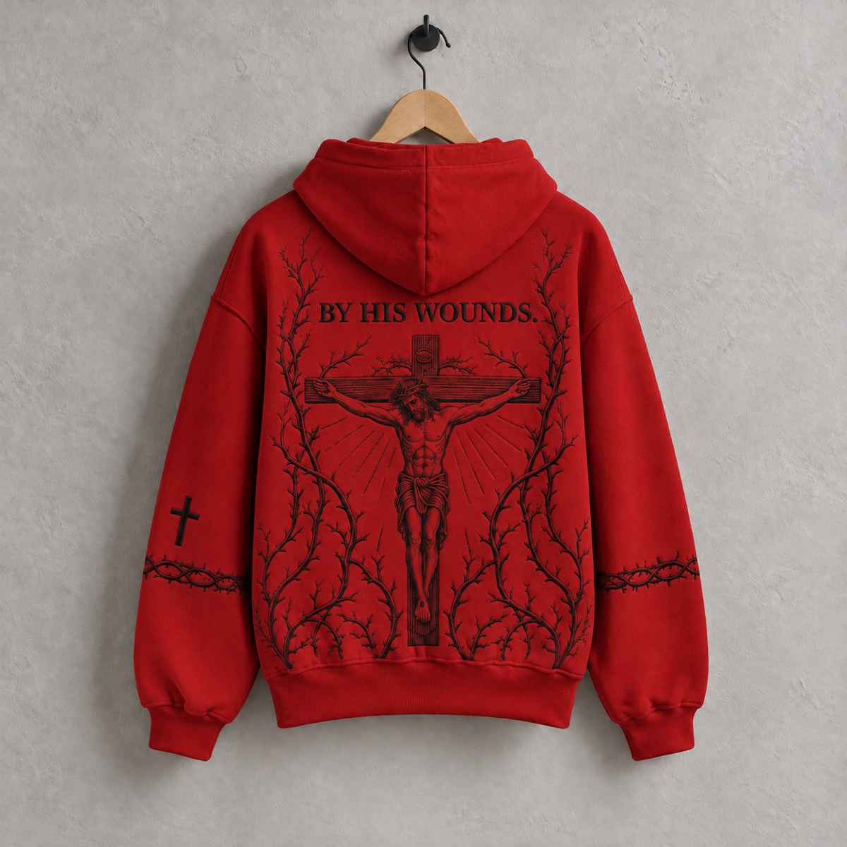 Scripture Mask Hoodie