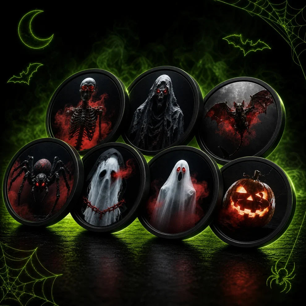 Halloween car window projector scene slides