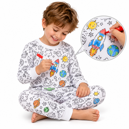 Color-In Kids Pajamas