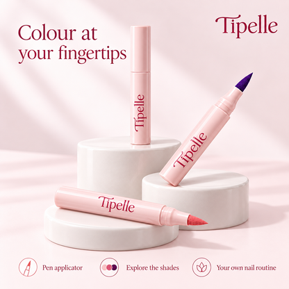 Color Flick nail pens with built-in applicator