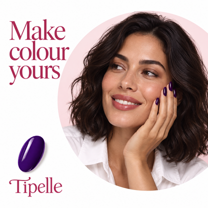 Color Flick manicure editorial