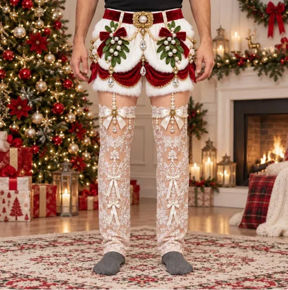 Santa Shorts Christmas Novelty Pants