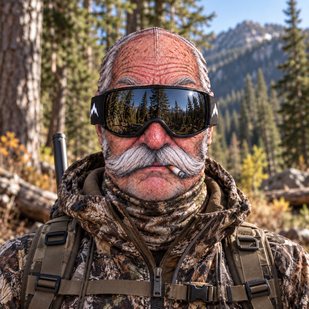Hunting Masks – The Mustache Legend