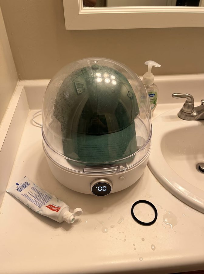 Customer photo review of the Cap Care Machine