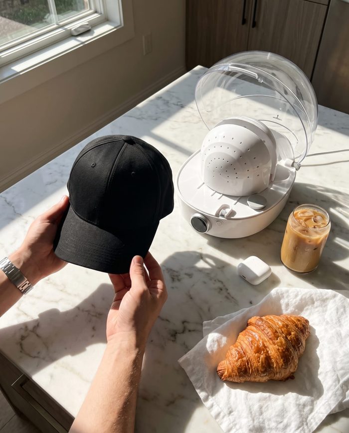 Customer photo review of the Cap Care Machine