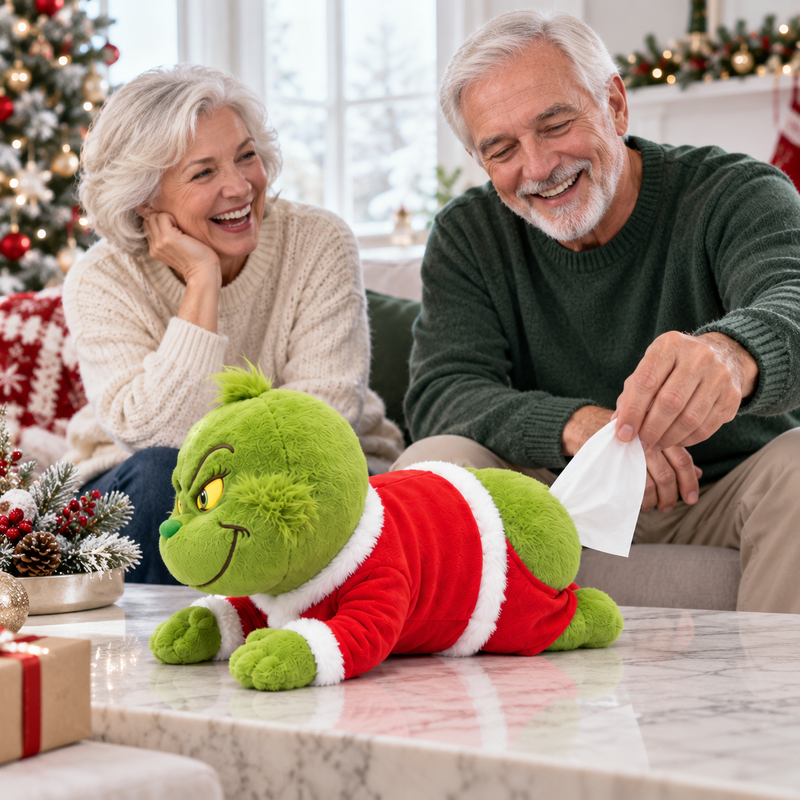 Grinch Tissue Holder