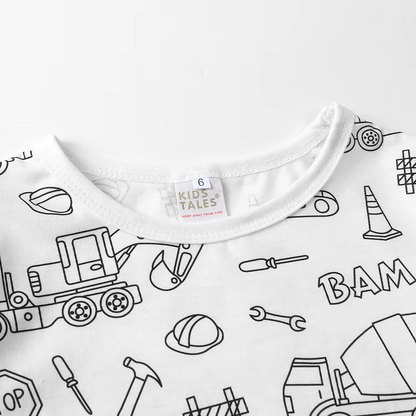 Color-In Kids Pajamas