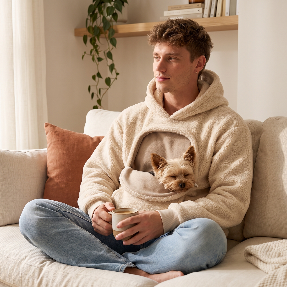 Dog Holder Hoodie 1