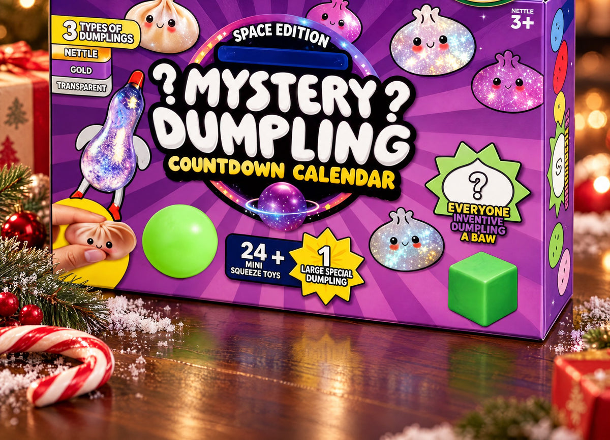 Dumpling Days mystery dumpling squishy advent calendar, Space Edition box