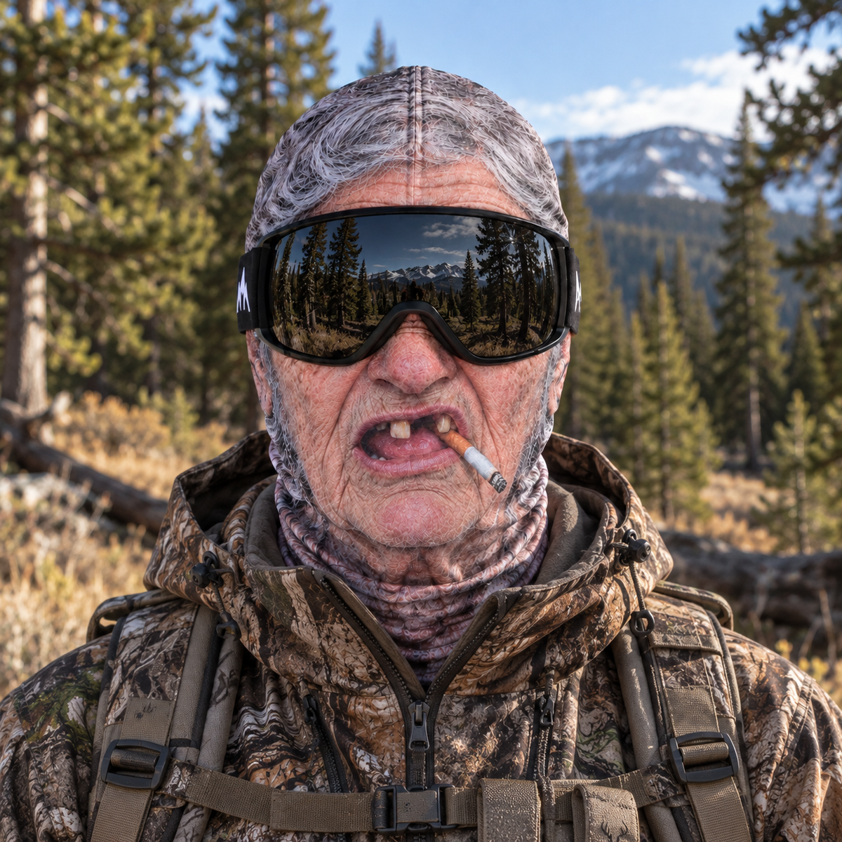 Hunting Masks – The Cigarette Snarl