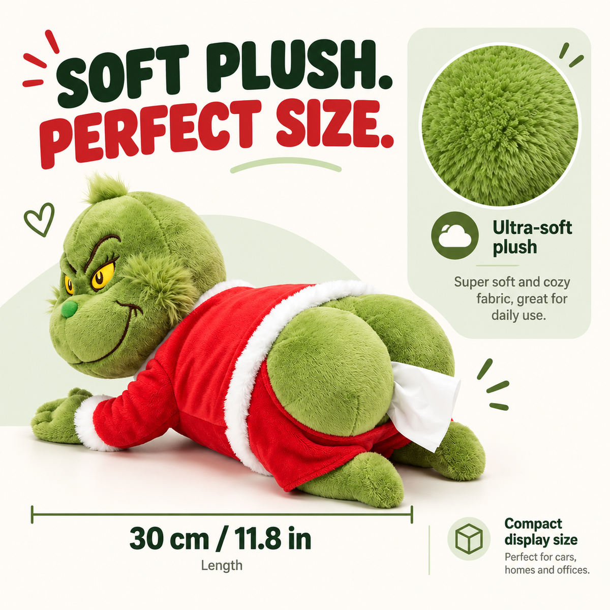 Grinch Tissue Holder