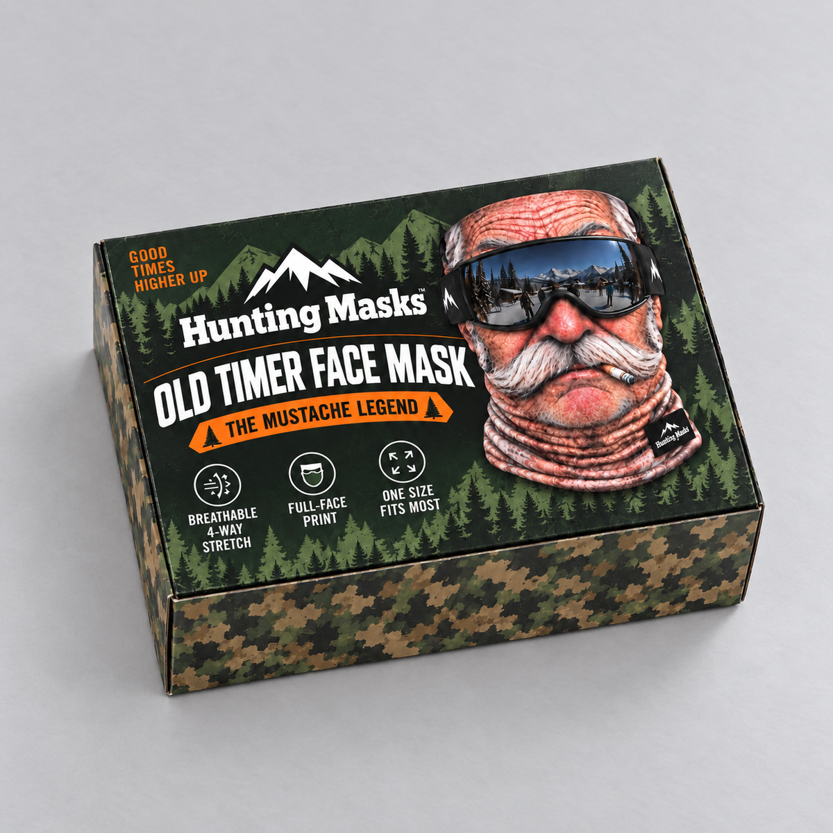Old Timer Face Mask box – The Mustache Legend