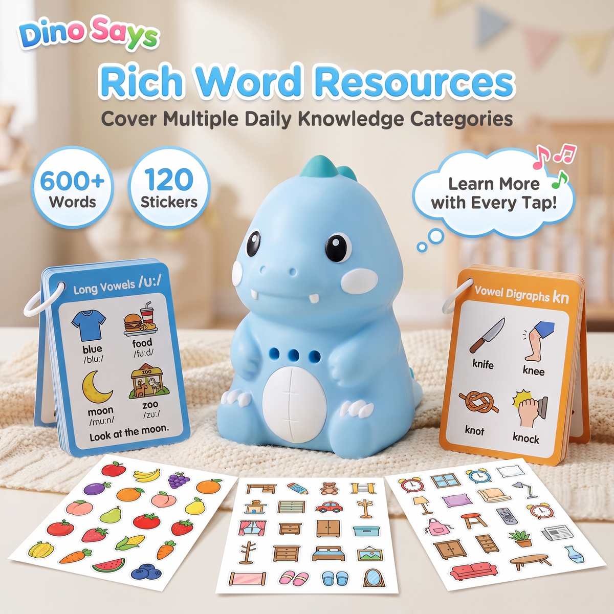 First Words Talking Dino Buddy
