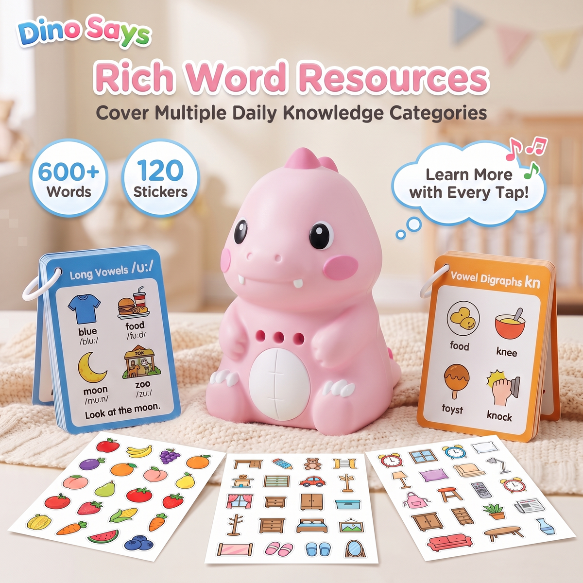 First Words Talking Dino Buddy