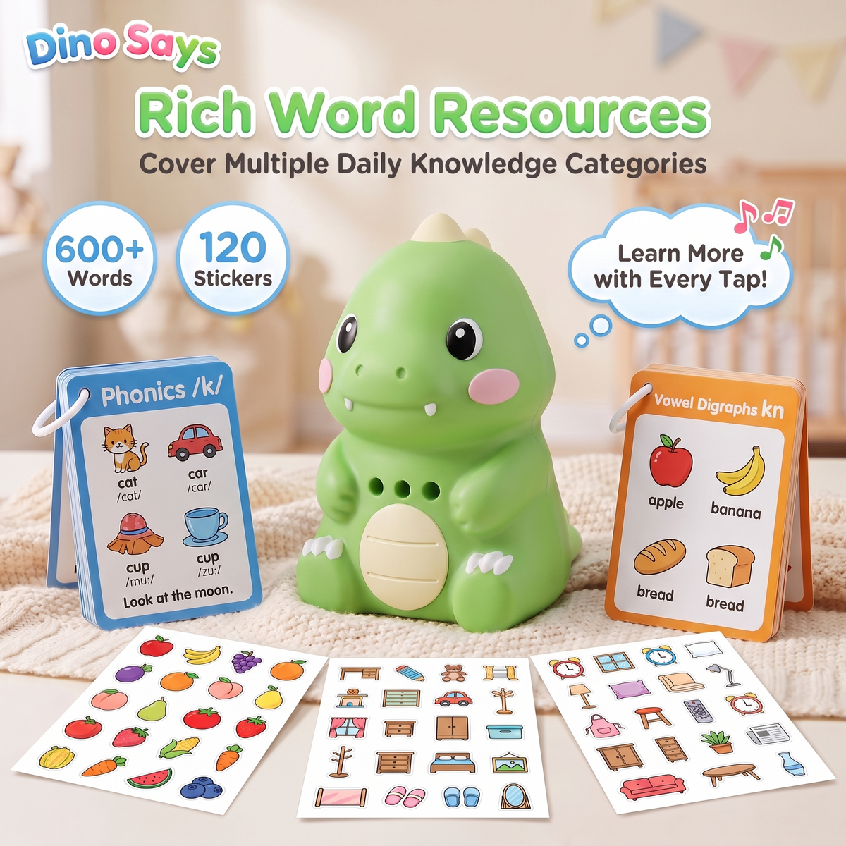 First Words Talking Dino Buddy