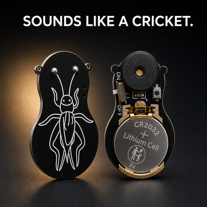 Sneaky Chirp cricket prank board