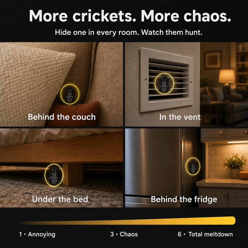 Sneaky Chirp pocket-sized chaos