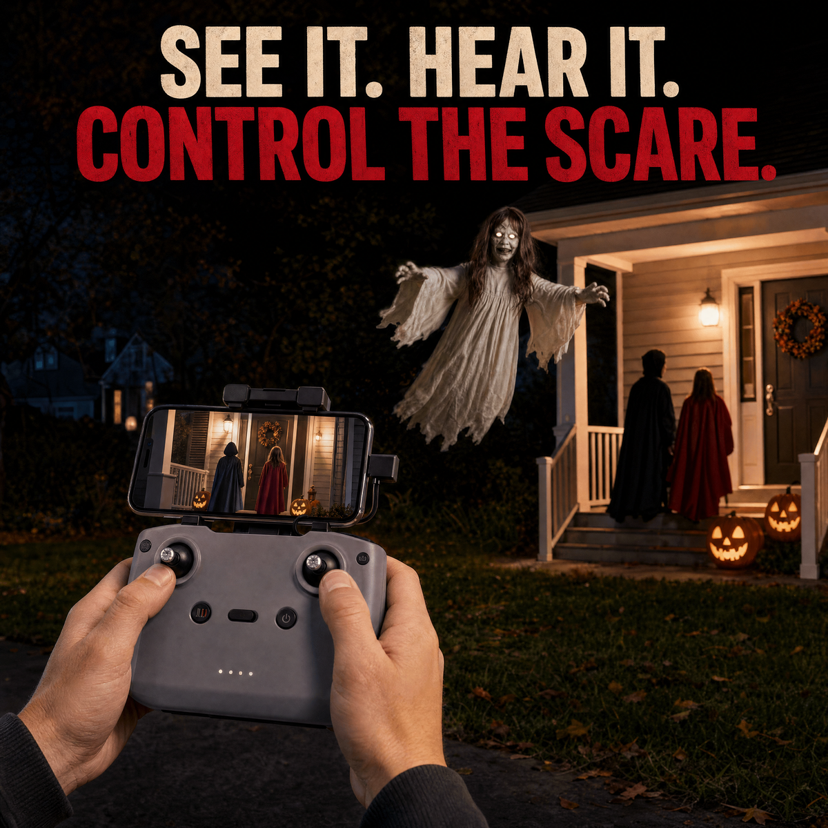GhostGlide™ Flying Scare Ghost - image 5
