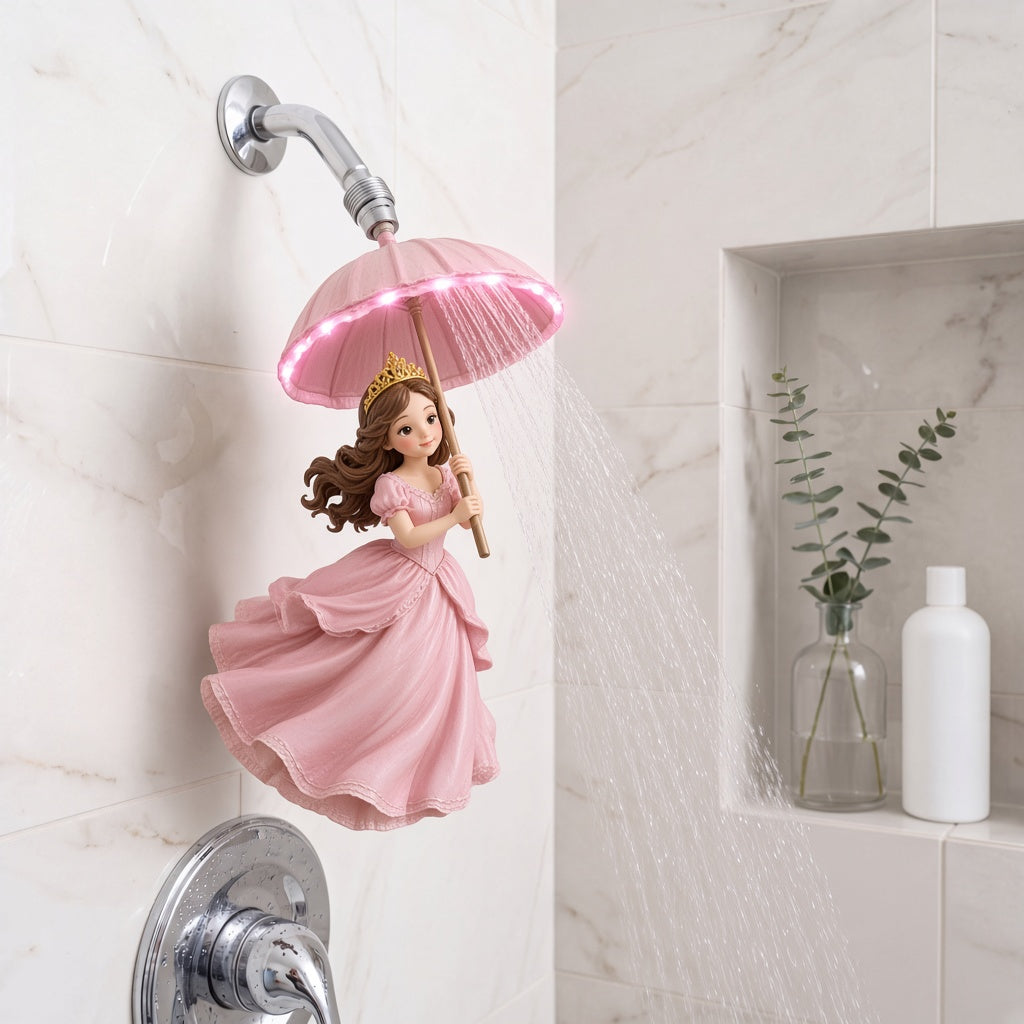 Princess Parasol Shower Head