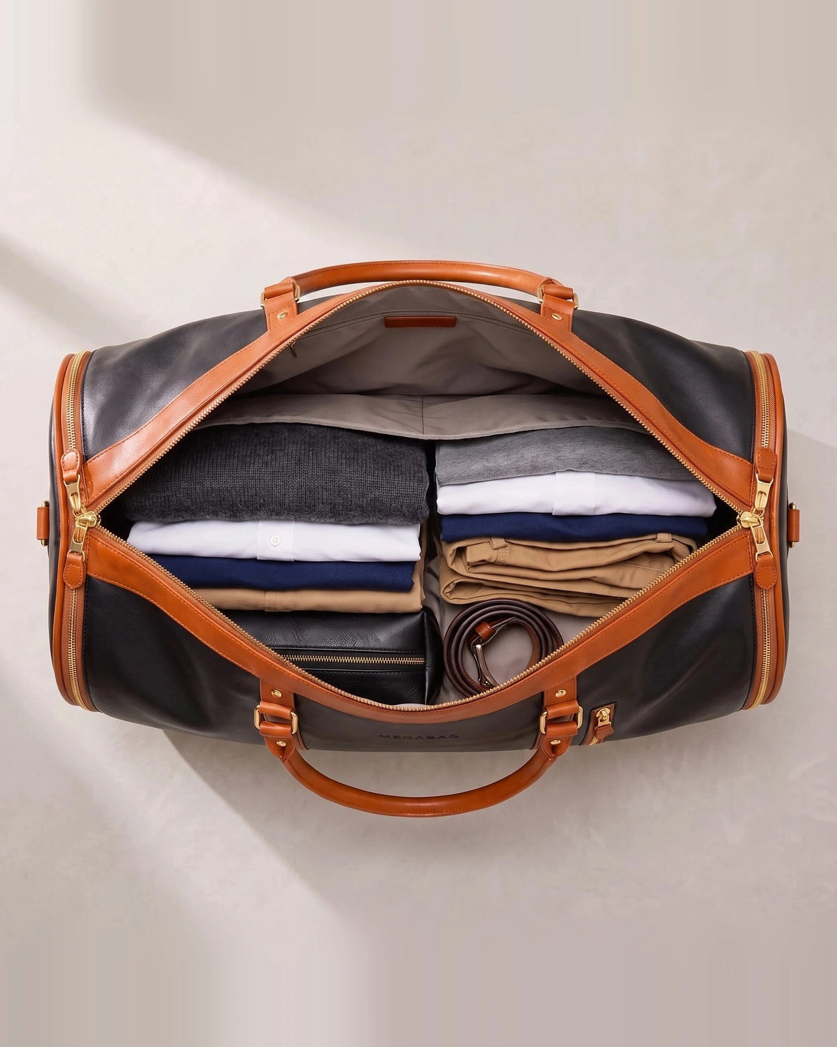 The Mega Bag carry-on garment duffel