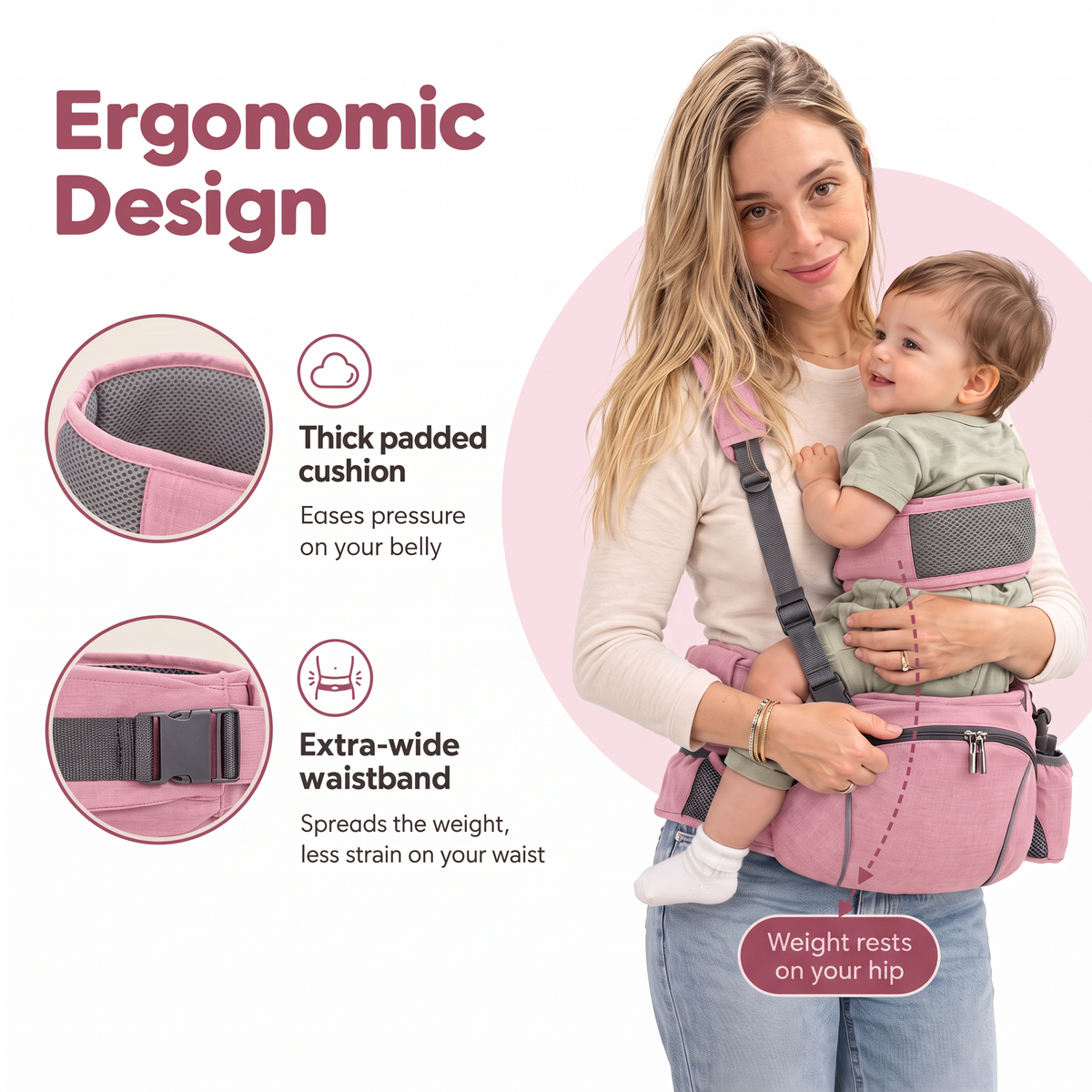 Baby Hip Seat Carrier