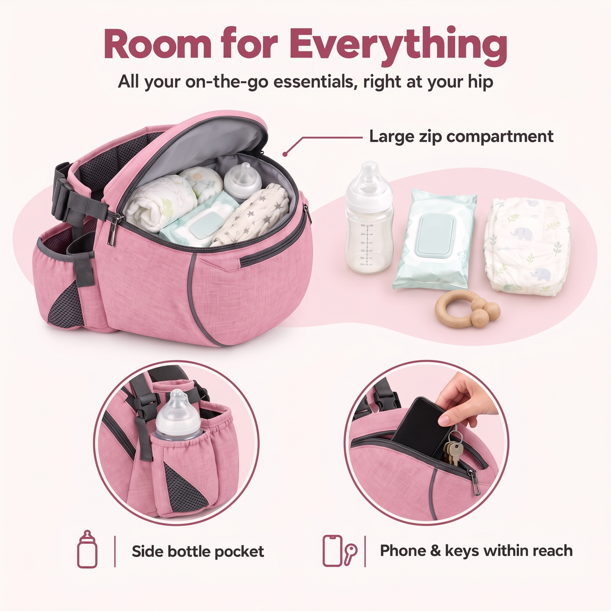 Baby Hip Seat Carrier