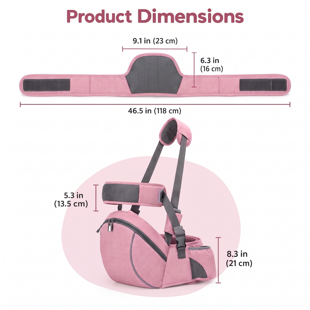 Baby Hip Seat Carrier