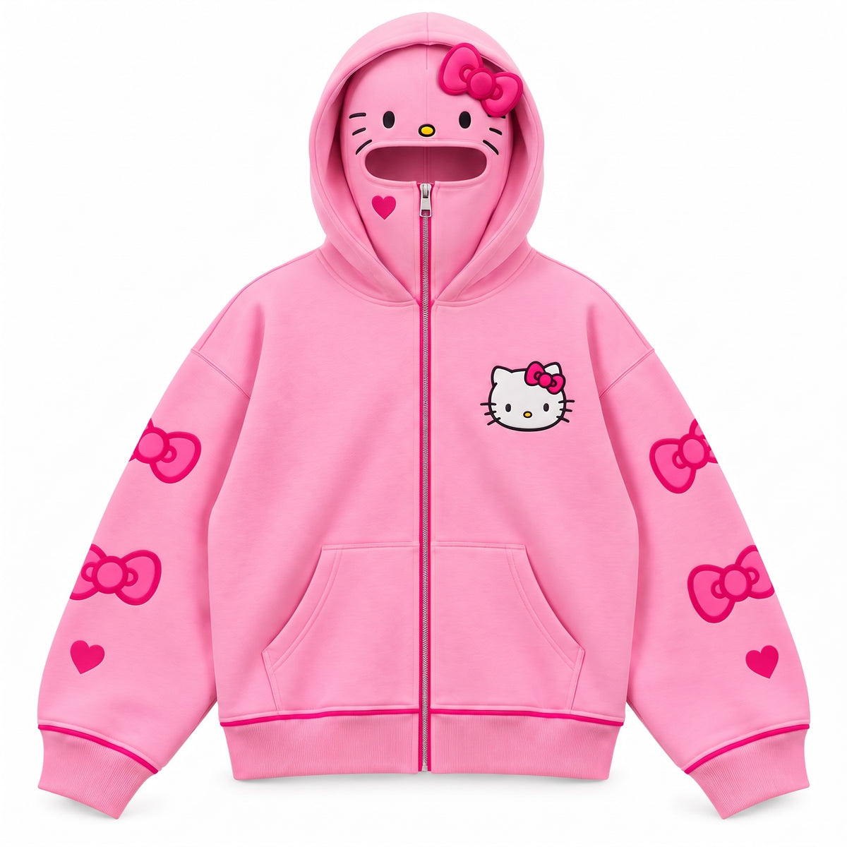 pink-kitty-clava-hoodie gallery 1