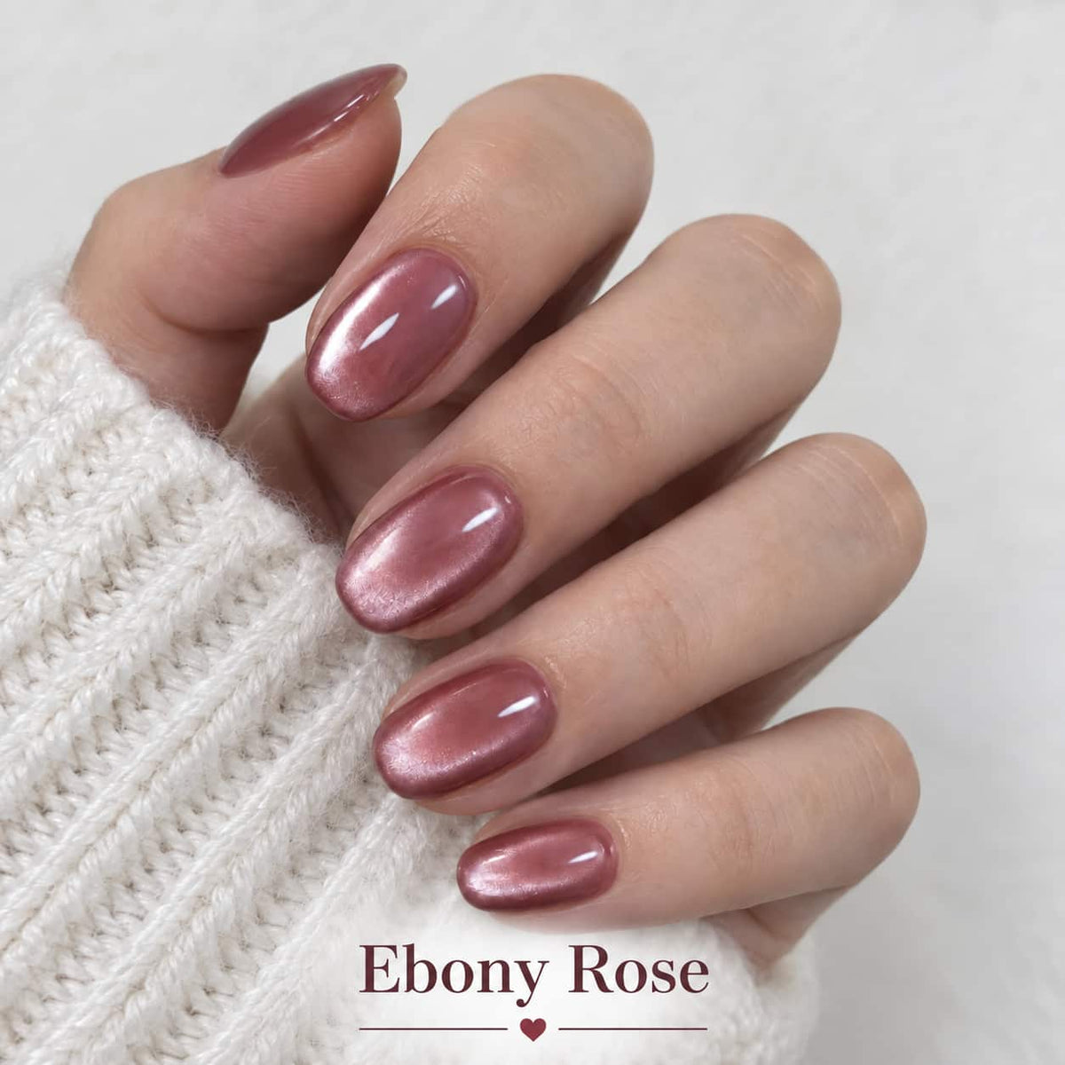 Pocket Glam gel nail pen shade Ebony Rose