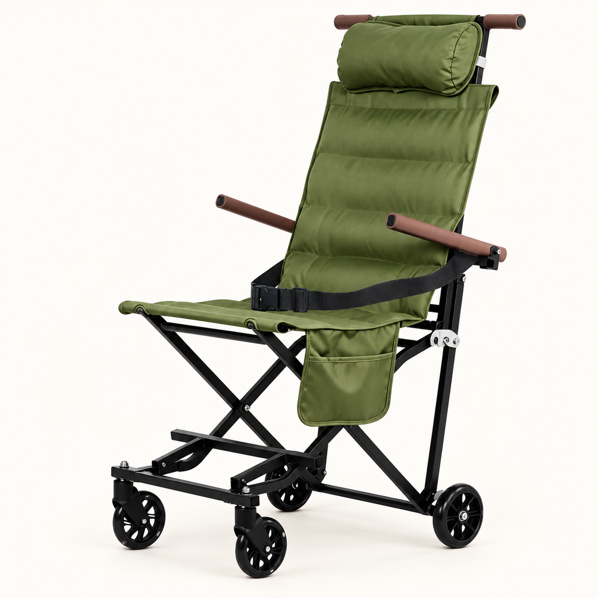 Lightweight Folding Transport Chair