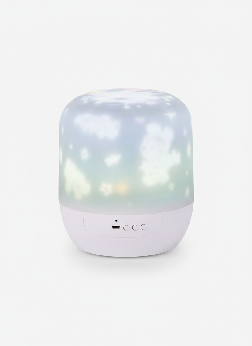 Snowy Dreams projector night light switched on